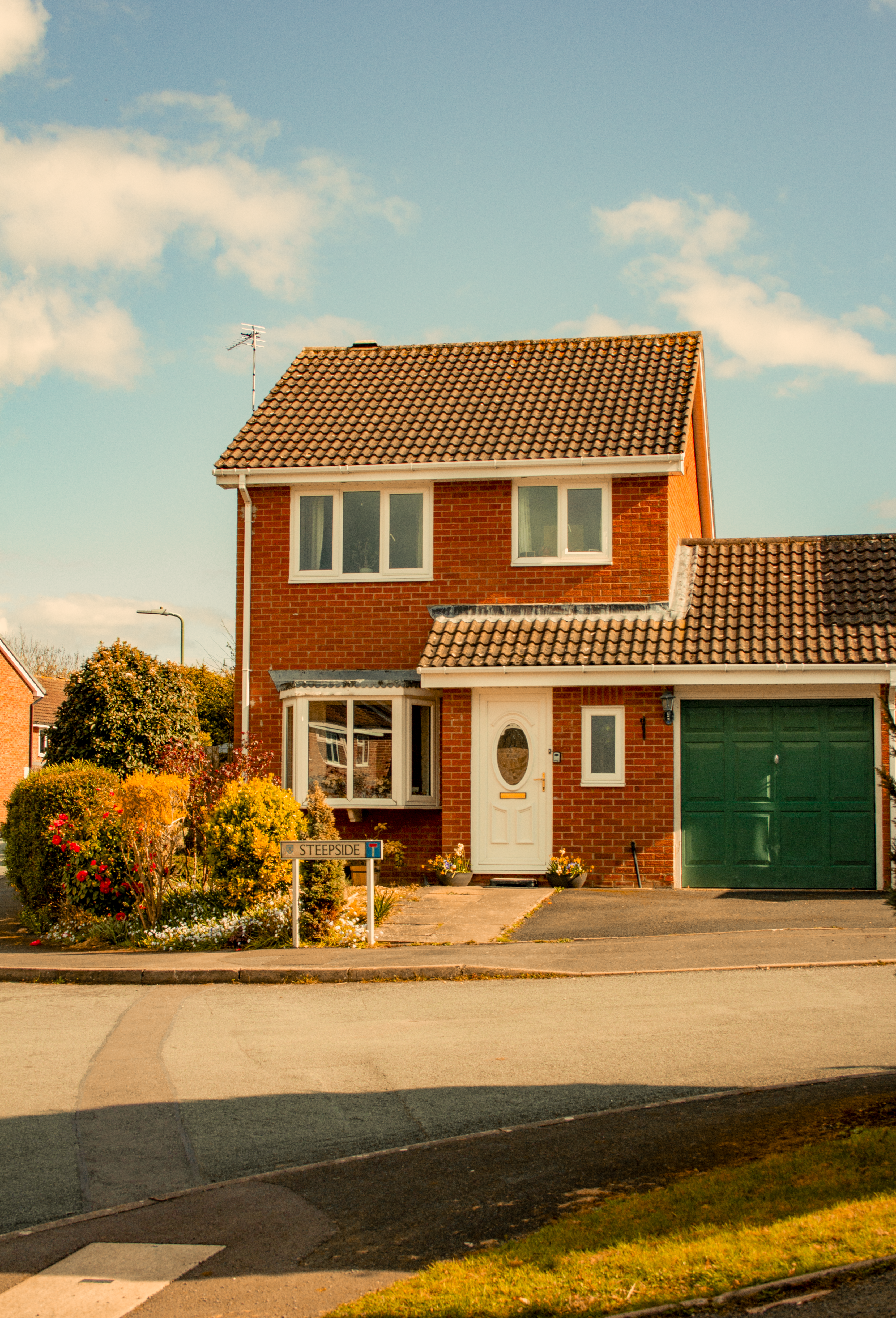 Professional exterior cleaning results on a UK home